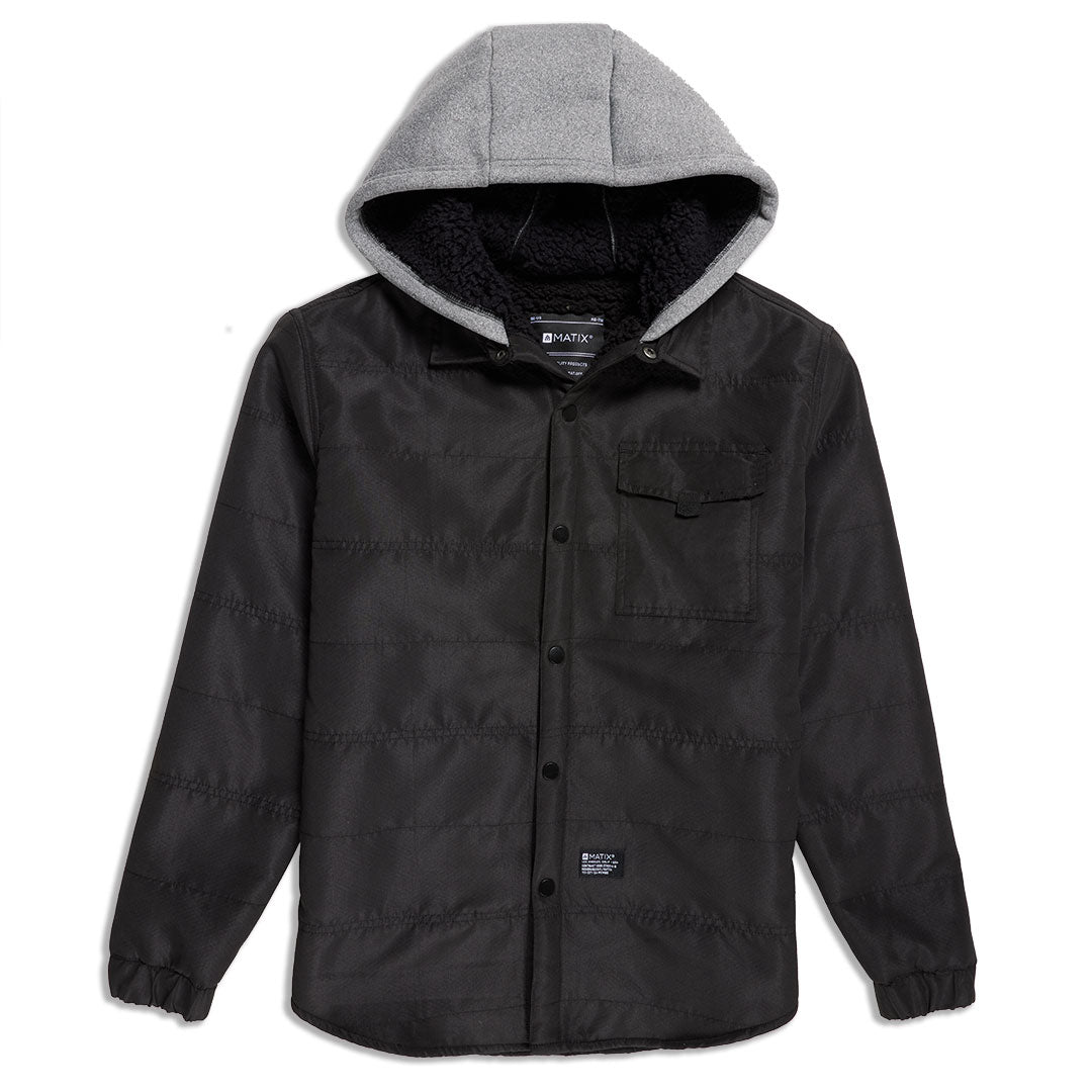 Barton Woven Sherpa Jacket