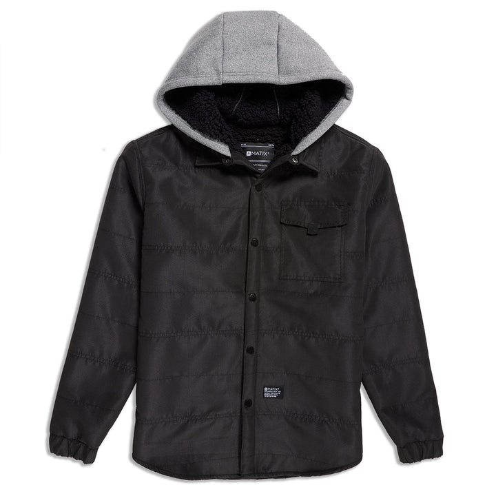 Barton Woven Sherpa Jacket