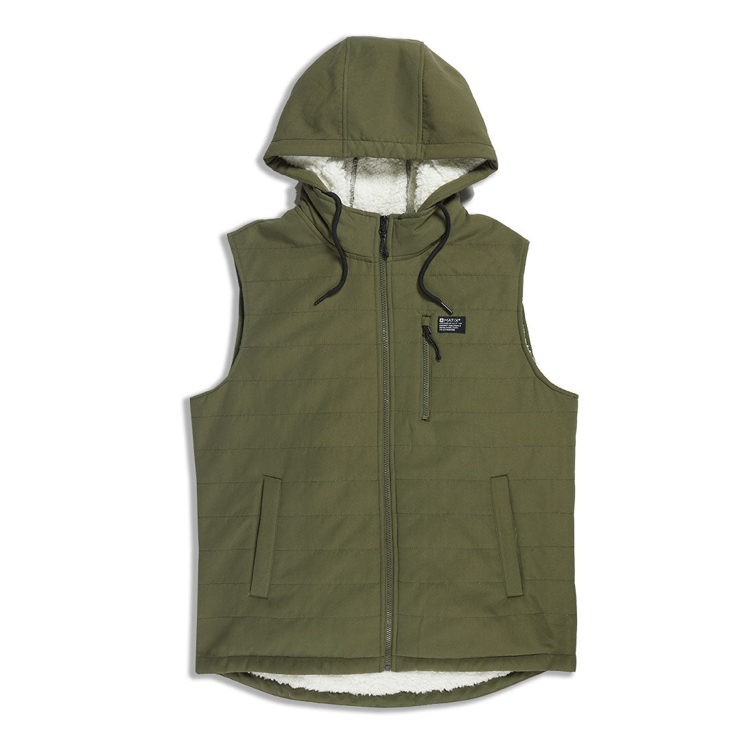 Eagle Hooded Sherpa Vest