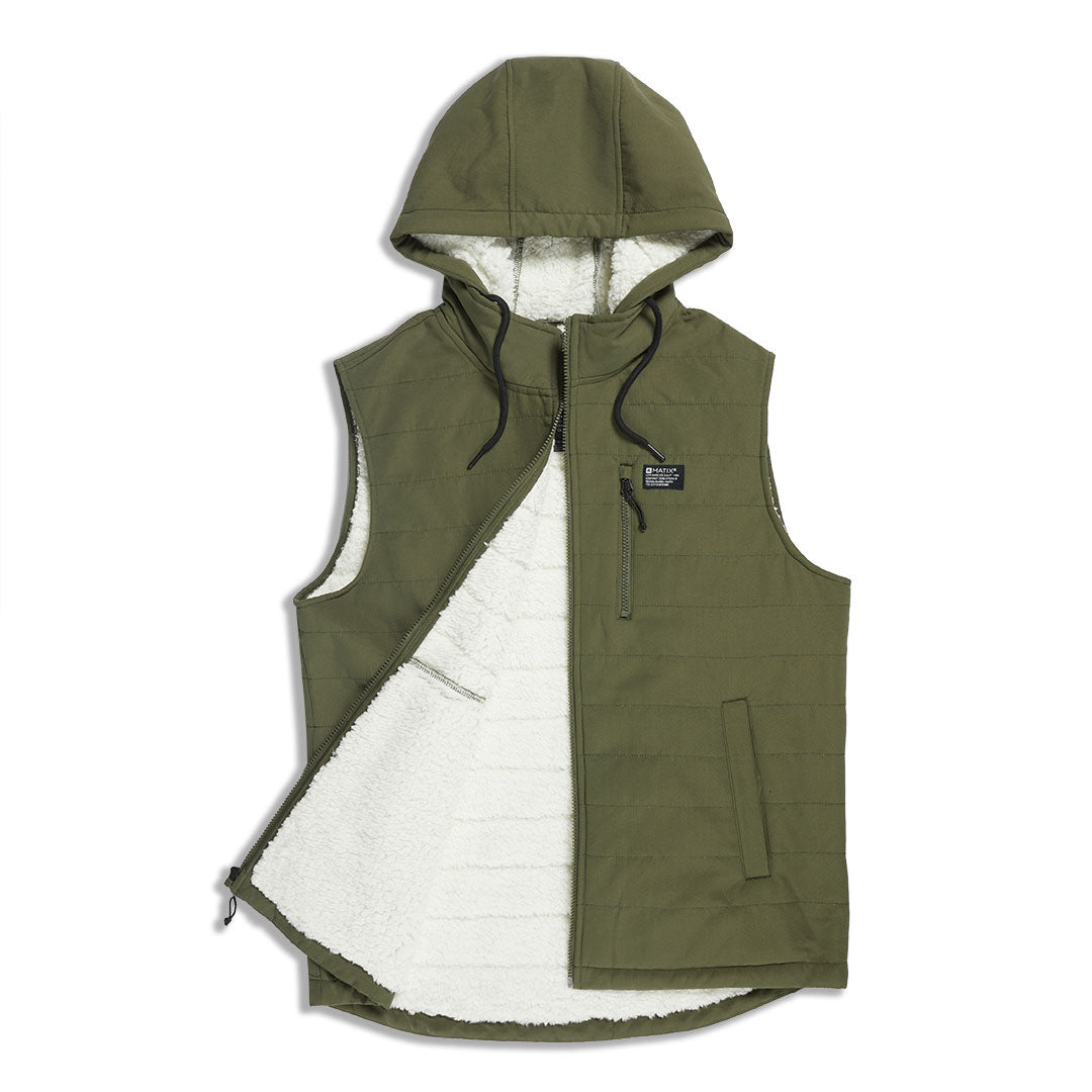 Eagle Hooded Sherpa Vest