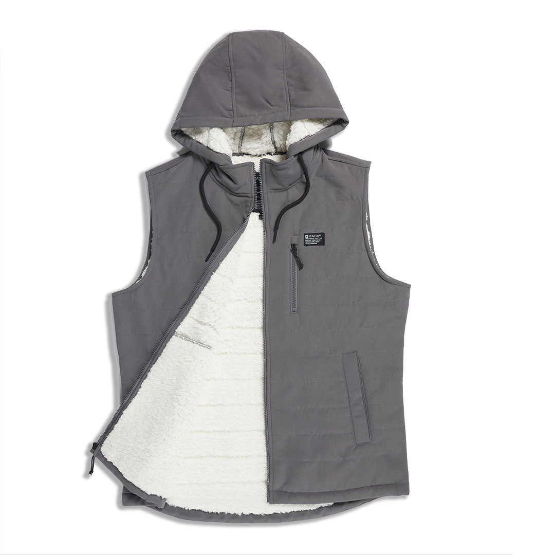 Eagle Hooded Sherpa Vest