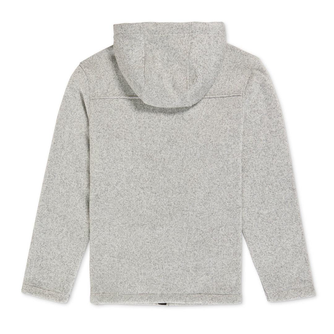 Camp Knit Zip-Up Sherpa Hoodie