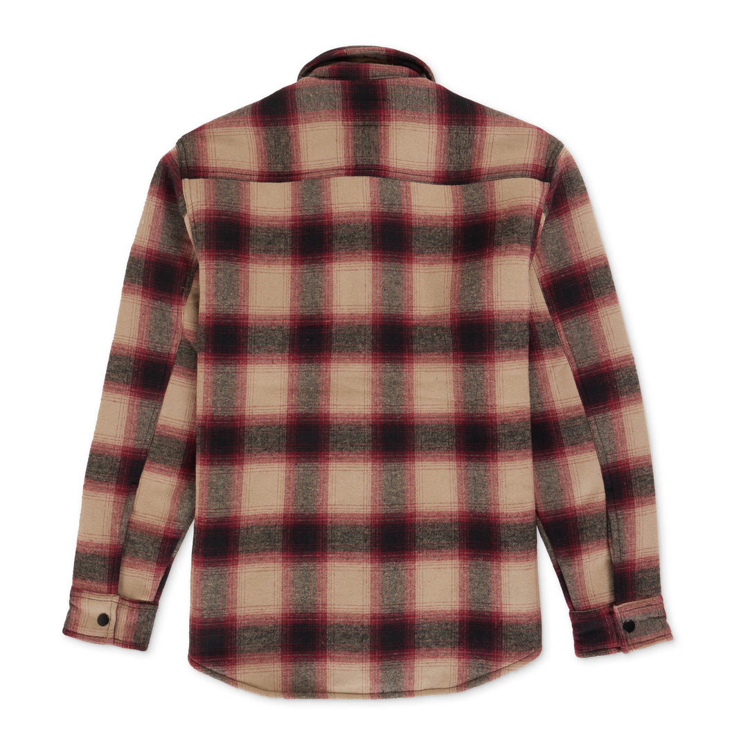 Summit Flannel Sherpa Shirt Jacket