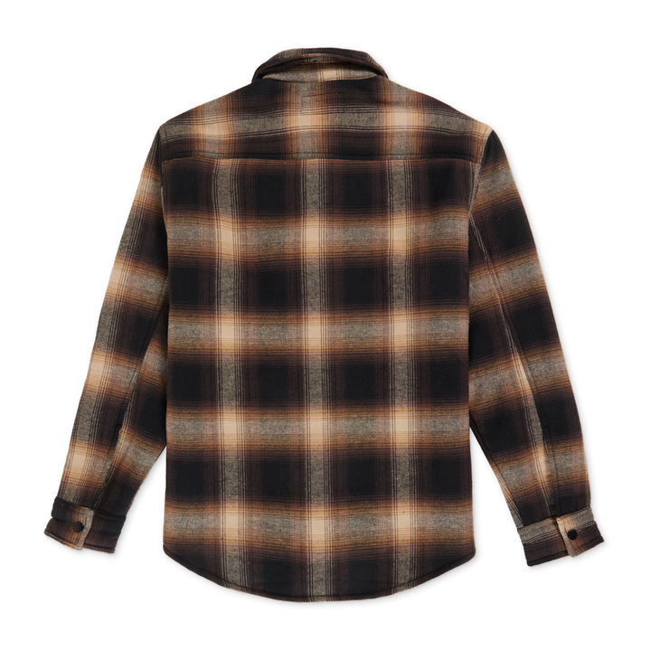 Cliff Flannel Sherpa Shirt Jacket